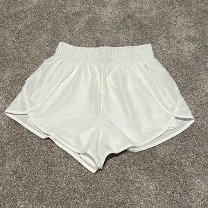 White athletic shorts. Size small/4